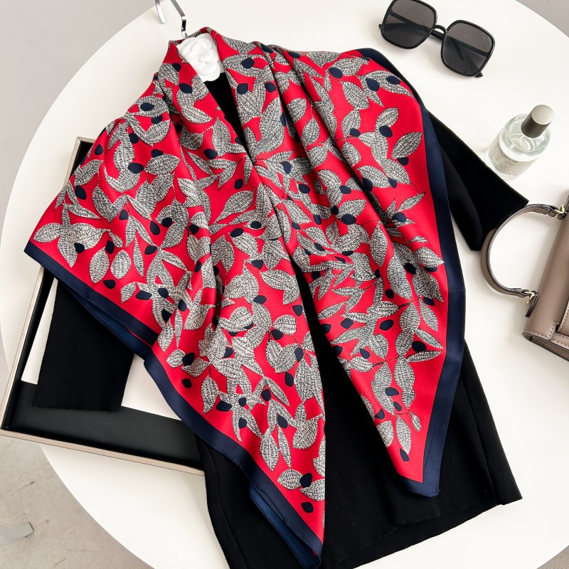 Ascot Neck Scarf - 90cm Square Scarf High Quality Bandana