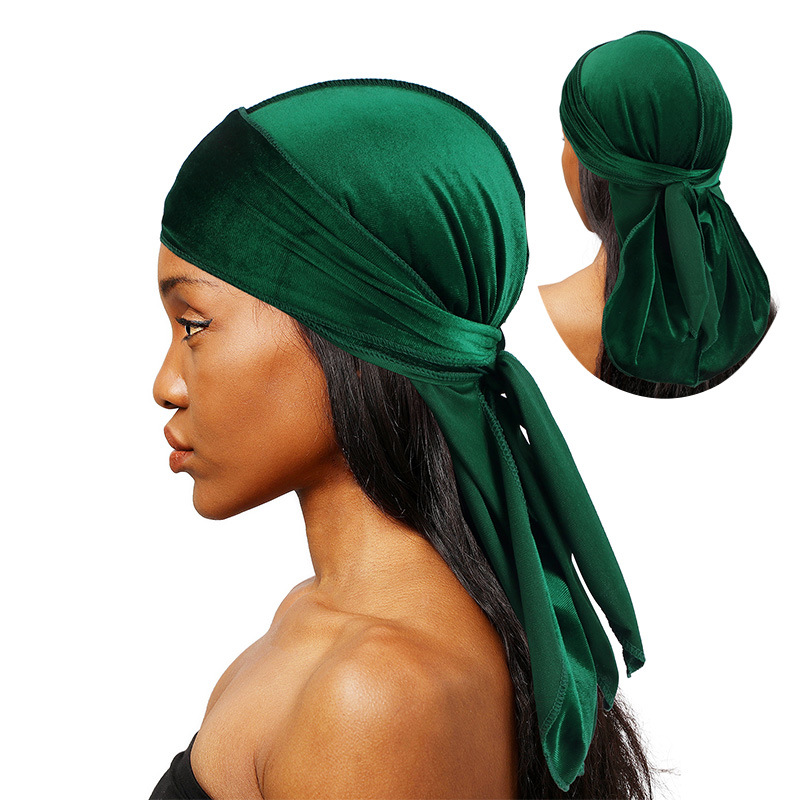 Bandana Doo Rag - Unisex Men Women Velvet Durags Bandana