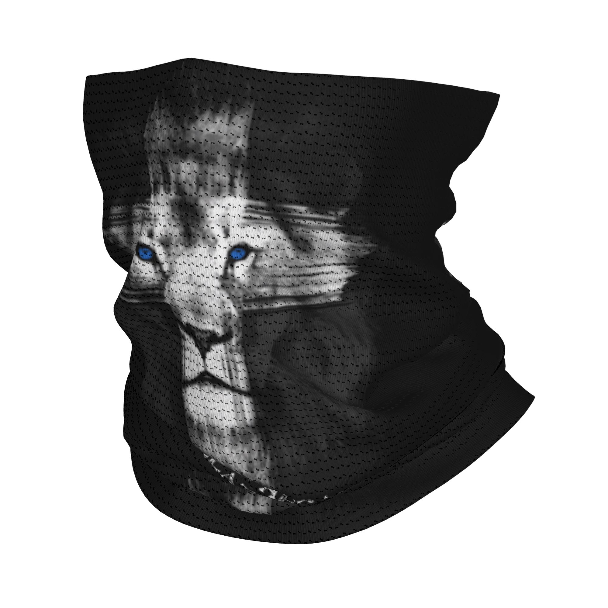 Neck Warmer Tube - Custom Cool Lion Of Judah Jesus