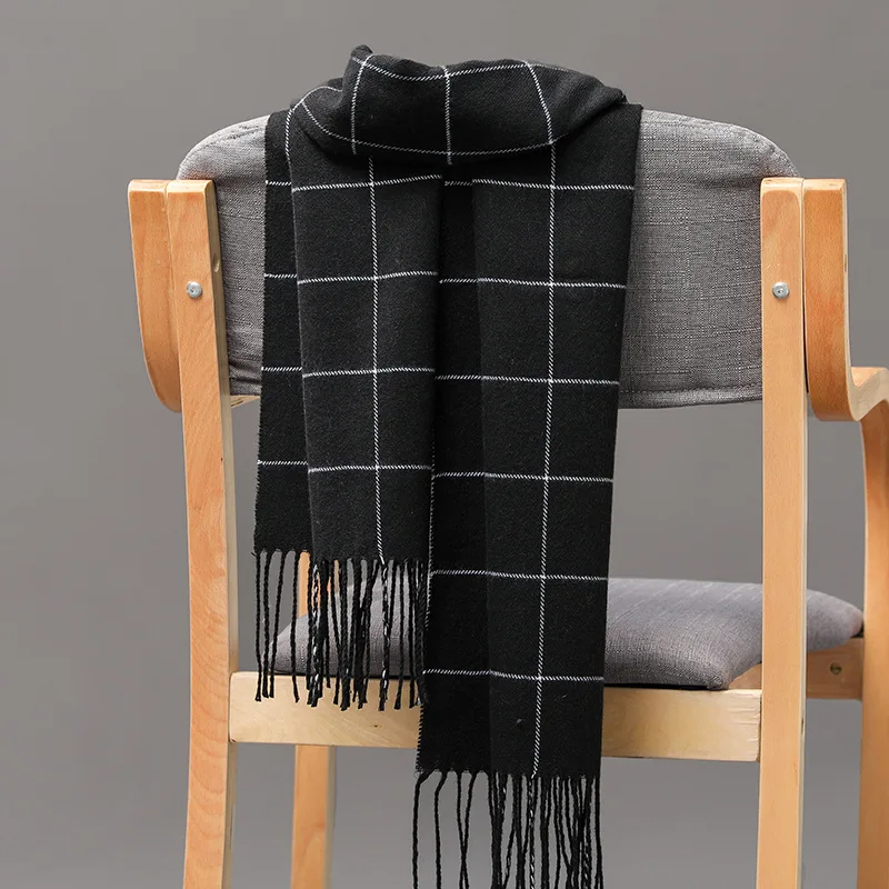 Muffler Men Wool - 2023 New Winter Men Scarf Keep