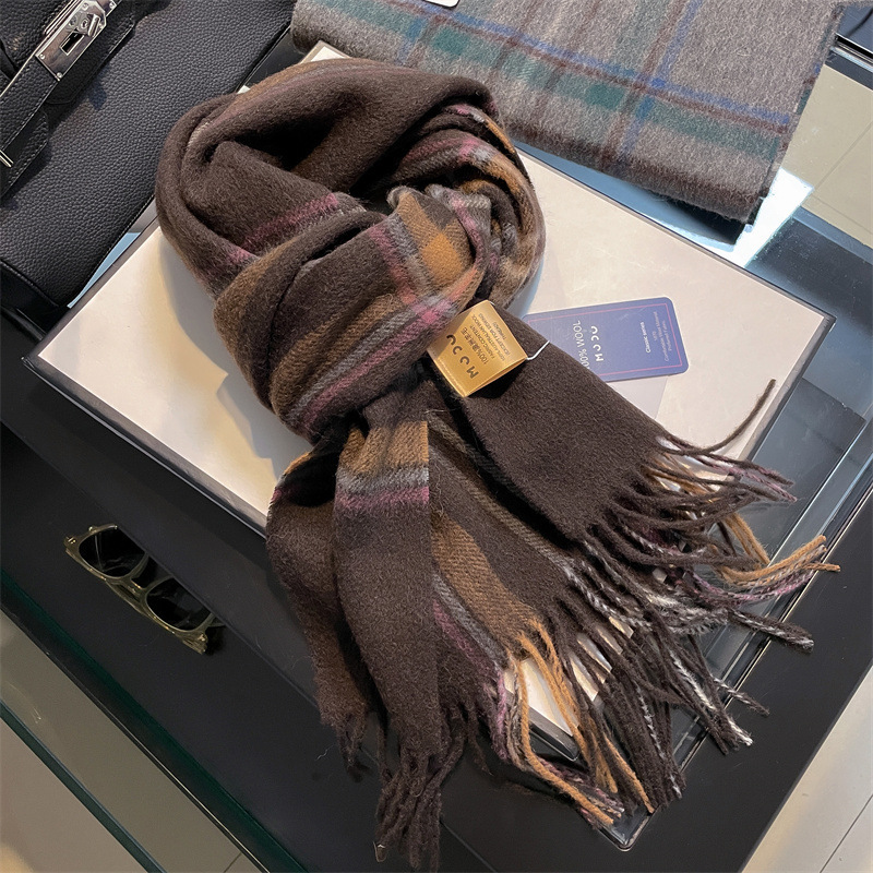Muffler Men Wool - High Quality Pure 100% Wool Men