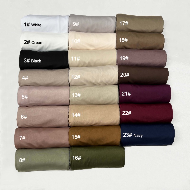 Head Wrap Turban - E2 Premium Liquid Jersey Hijab Scarf
