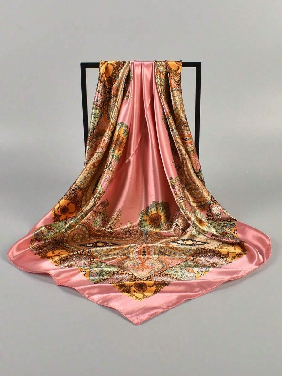 1pc Women's Multicolor Paisley - Face Scarf Mask 评论和价格