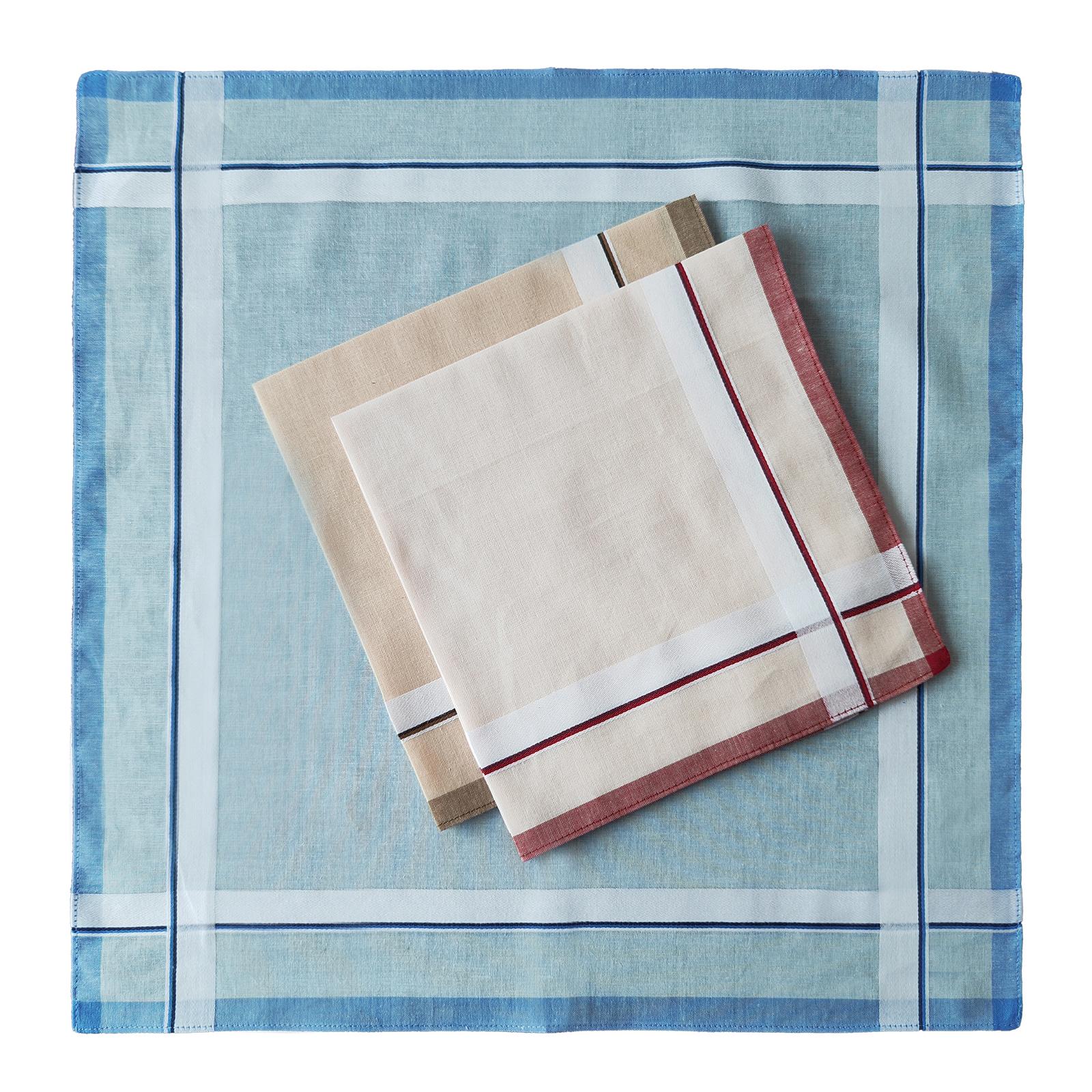 6Pcs Cotton Men's Handkerchief - Handkerchief Cotton Men 评论和价格