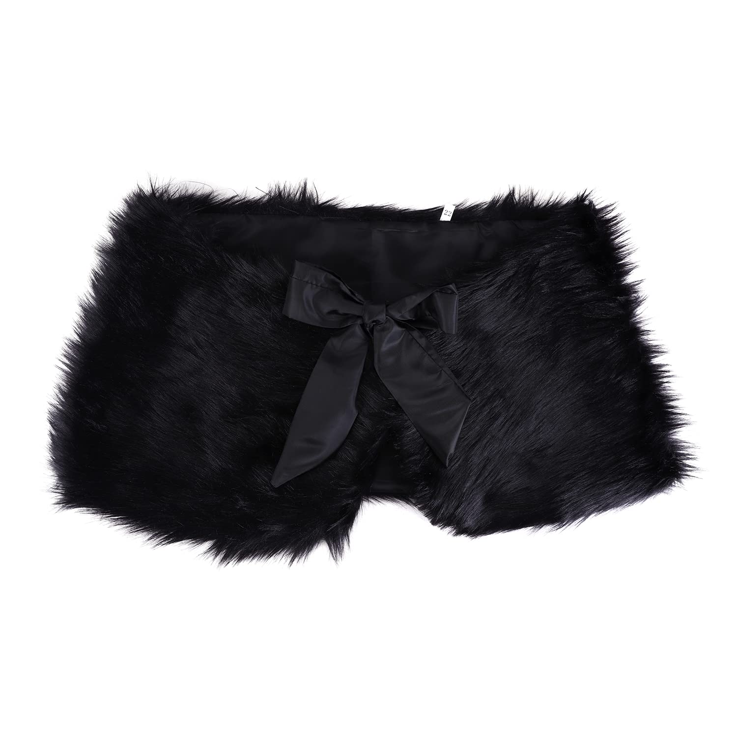Women's Bridal Wedding Faux Fu - Stole Wedding Shawl 评论和价格