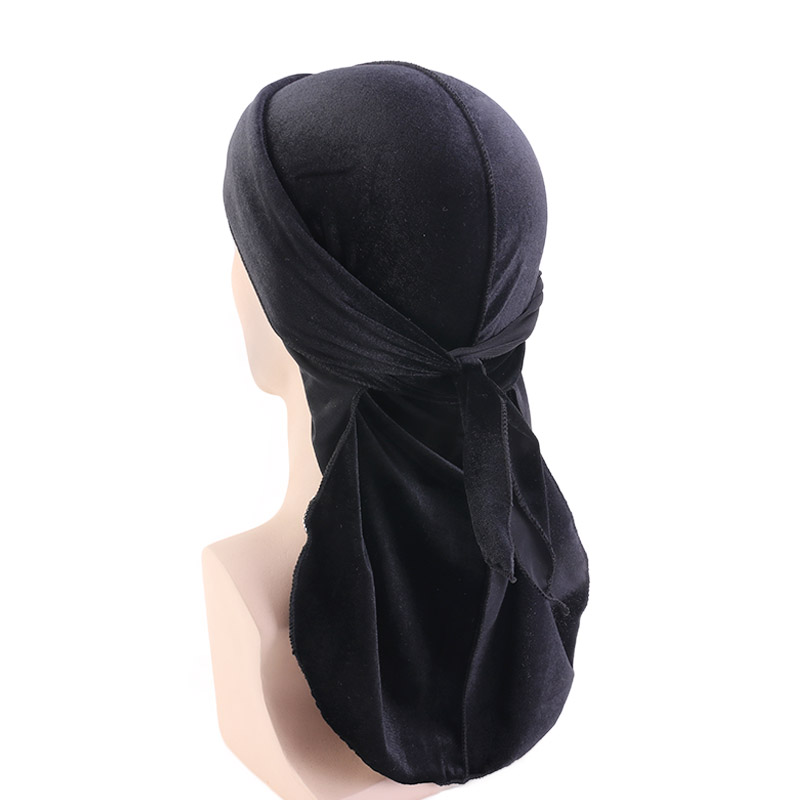 Unisex Men Women Velvet Durags - Bandana Doo Rag 评论和价格