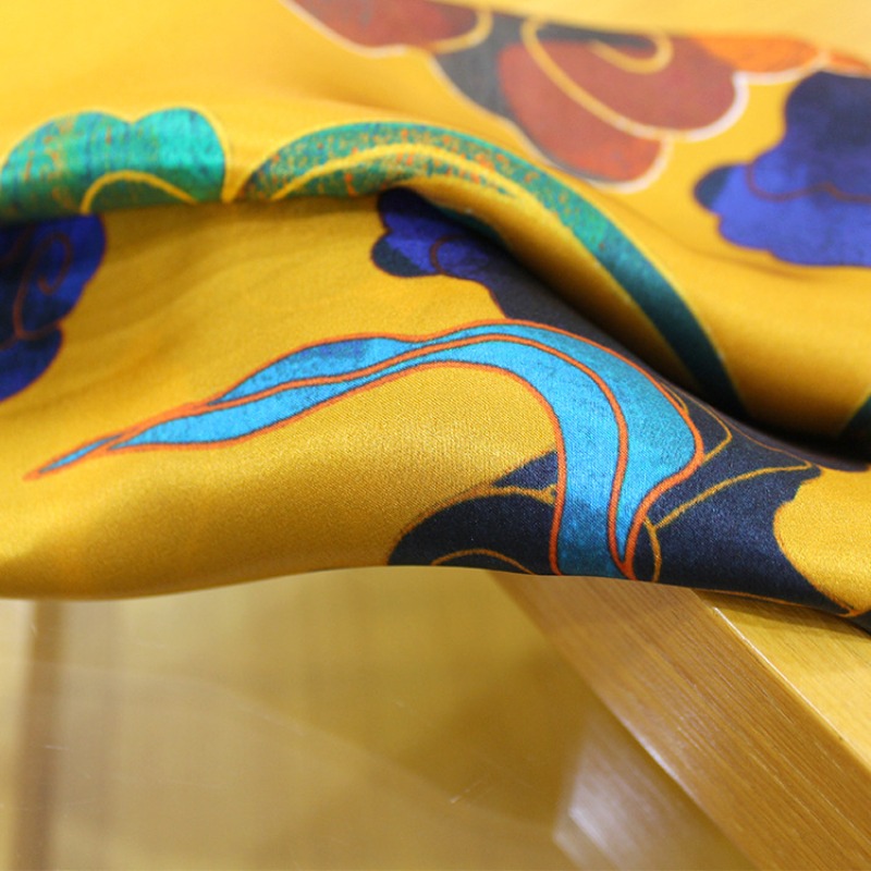 New Luxury 110x110cm Real Silk - Pashmina Wrap Large 评论和价格