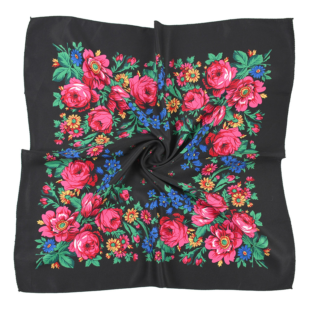 70*70cm Russian Style Square S - Bandana Cotton 评论和价格