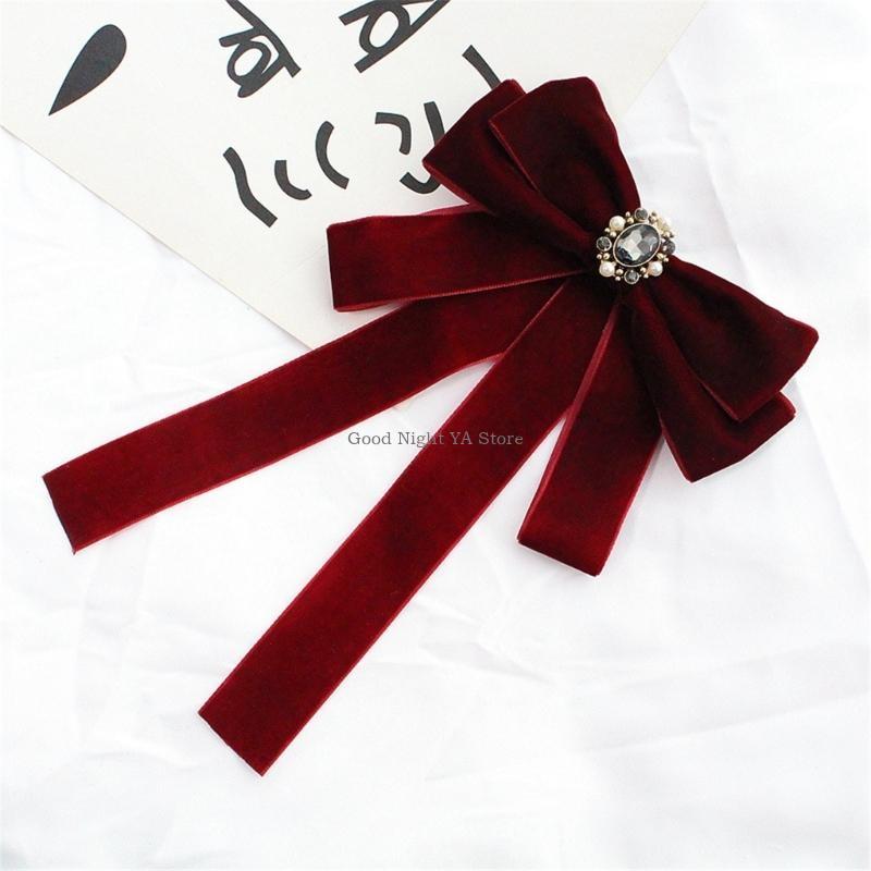 Luxurious Velvets Bows Tie for - Bow Tie Pre Tied 评论和价格