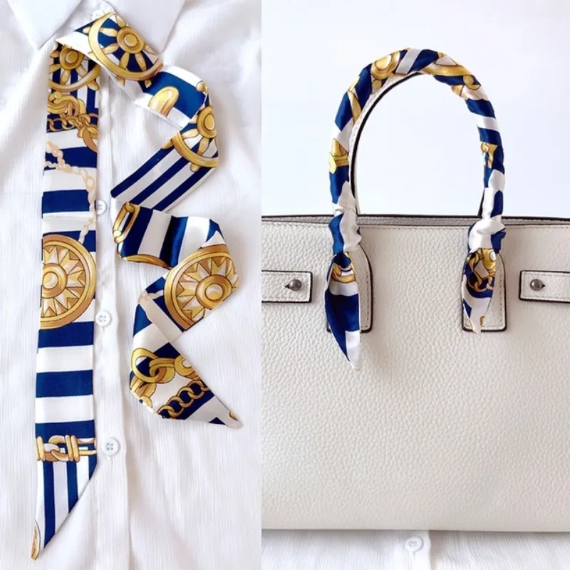 Skinny Long Hair Strip Women S - Ascot Neck Scarf 评论和价格