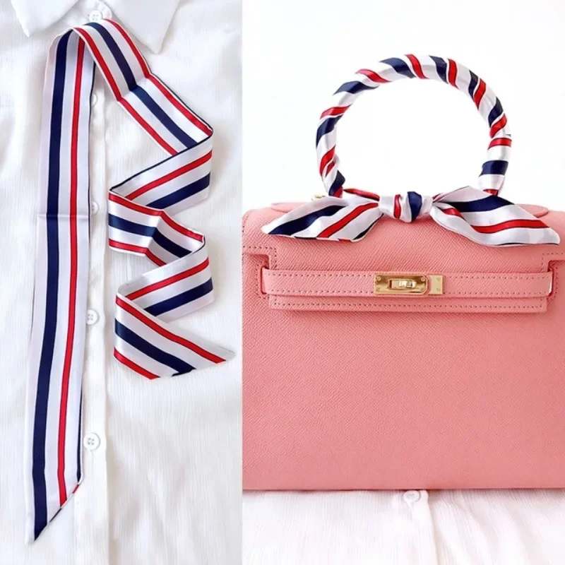 Skinny Long Hair Strip Women S - Ascot Neck Scarf 评论和价格