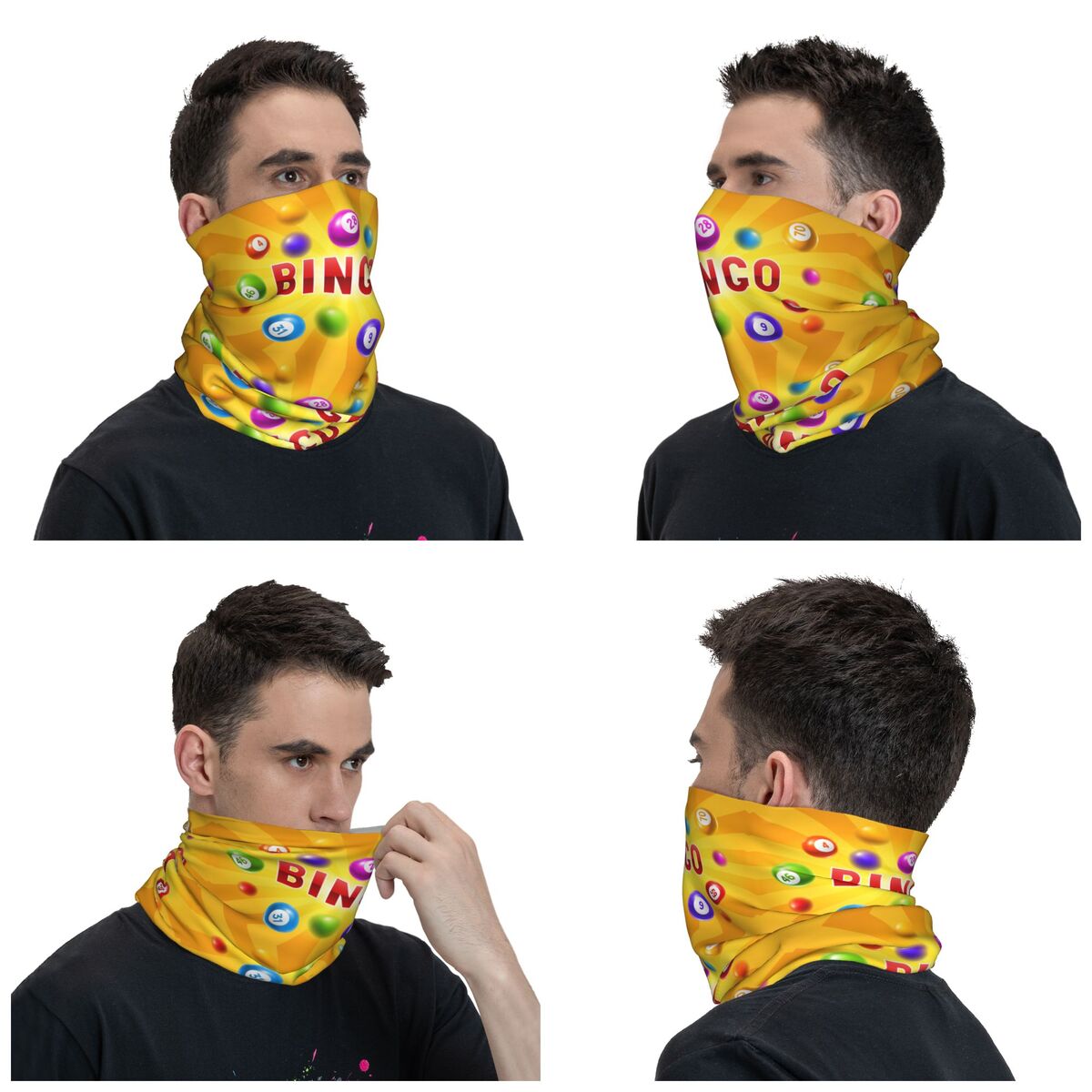 Custom Hot Game Bingo Bandana  - Neck Warmer Tube 评论和价格