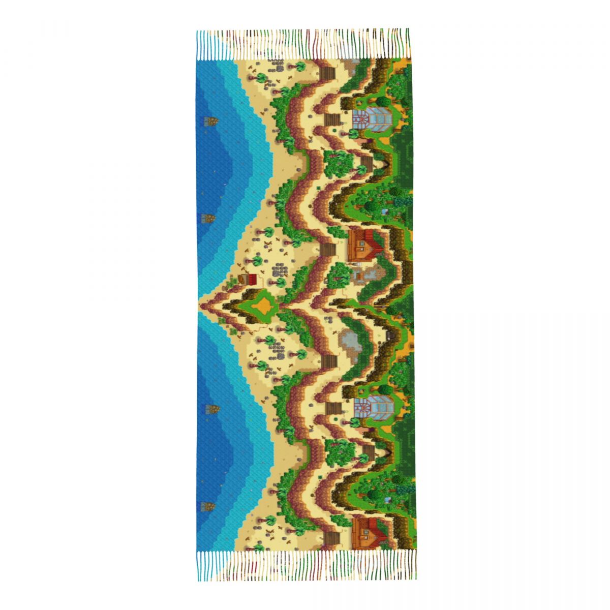 Stardew Valley Map Scarf for W - Pashmina Wrap Large 评论和价格