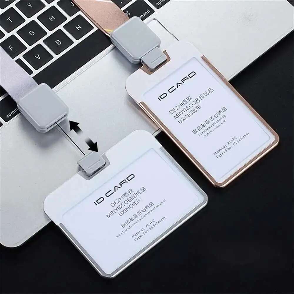 Metal Double-sided Visual Id C - Lanyard Badge Holder 评论和价格