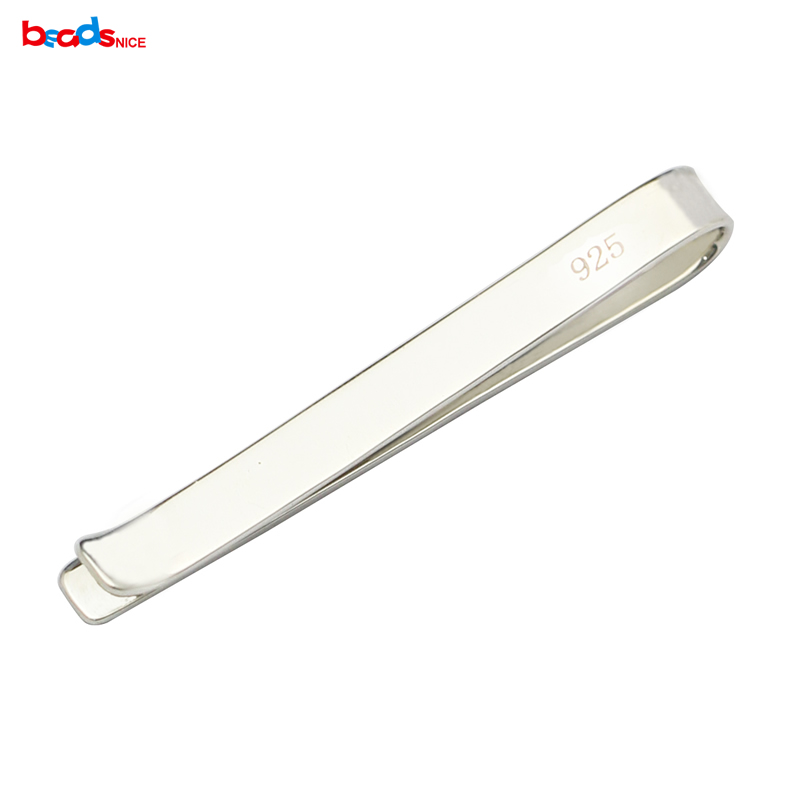 Beadsnice Pure 925 Sterling Si - Tie Clip Silver 评论和价格