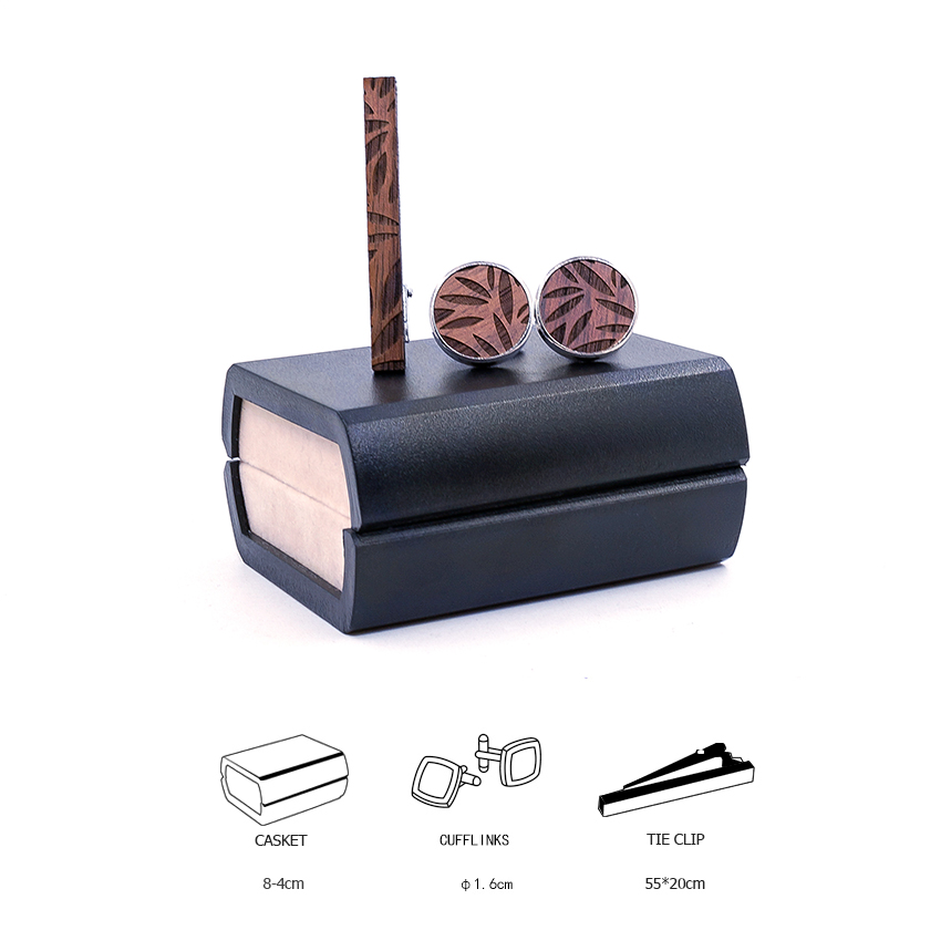2019 CUFFLINKS TIE CLIPS SET M - Tie Bar Set Gift 评论和价格