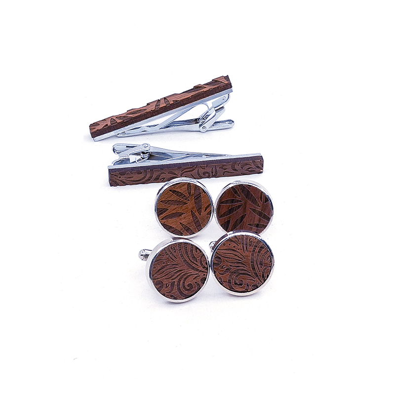 2019 CUFFLINKS TIE CLIPS SET M - Tie Bar Set Gift 评论和价格