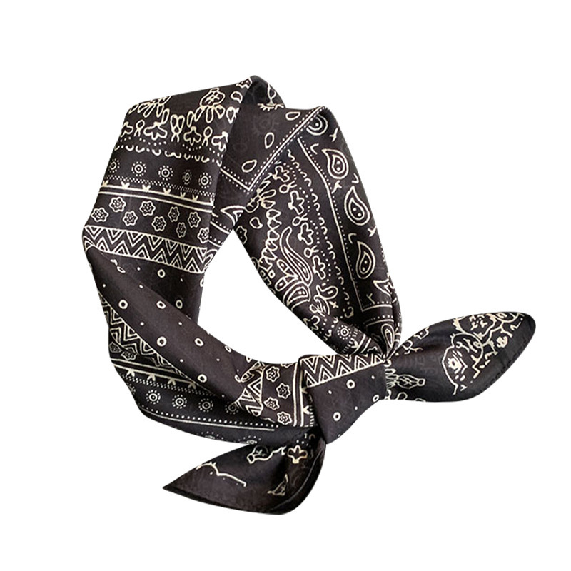 70% cotton 30% silk Scarf Wome - Bandana Cotton 评论和价格