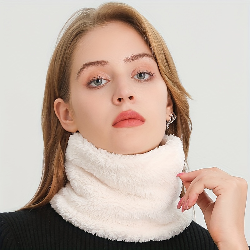 Windproof Plush Infinity Scarf - Infinity Scarf Knit 评论和价格