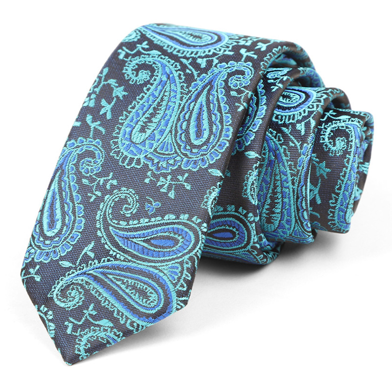 Luxury Skinny 6CM Mens Necktie - Skinny Tie Men 评论和价格