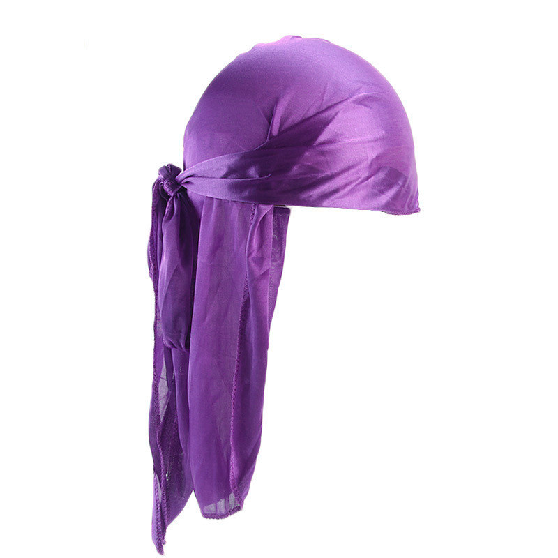 5Pcs New silk Durag Bandana Tu - Bandana Doo Rag 评论和价格