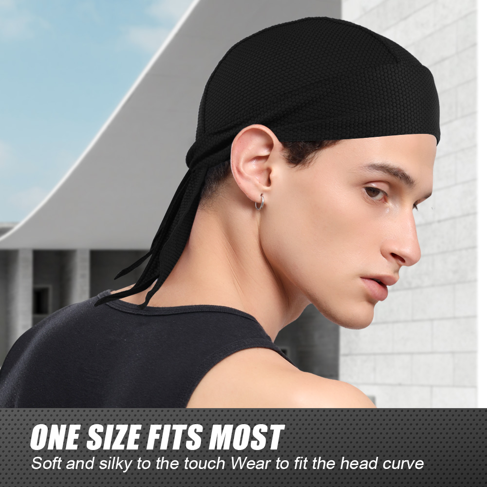 Quick-drying Bandana Doo Rags  - Bandana Doo Rag 评论和价格