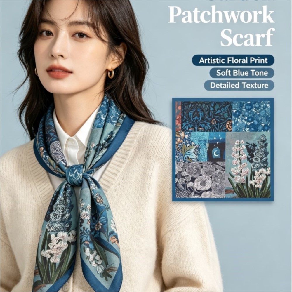 70cm Retro Paisley Square Scar - Bandana Cotton 评论和价格