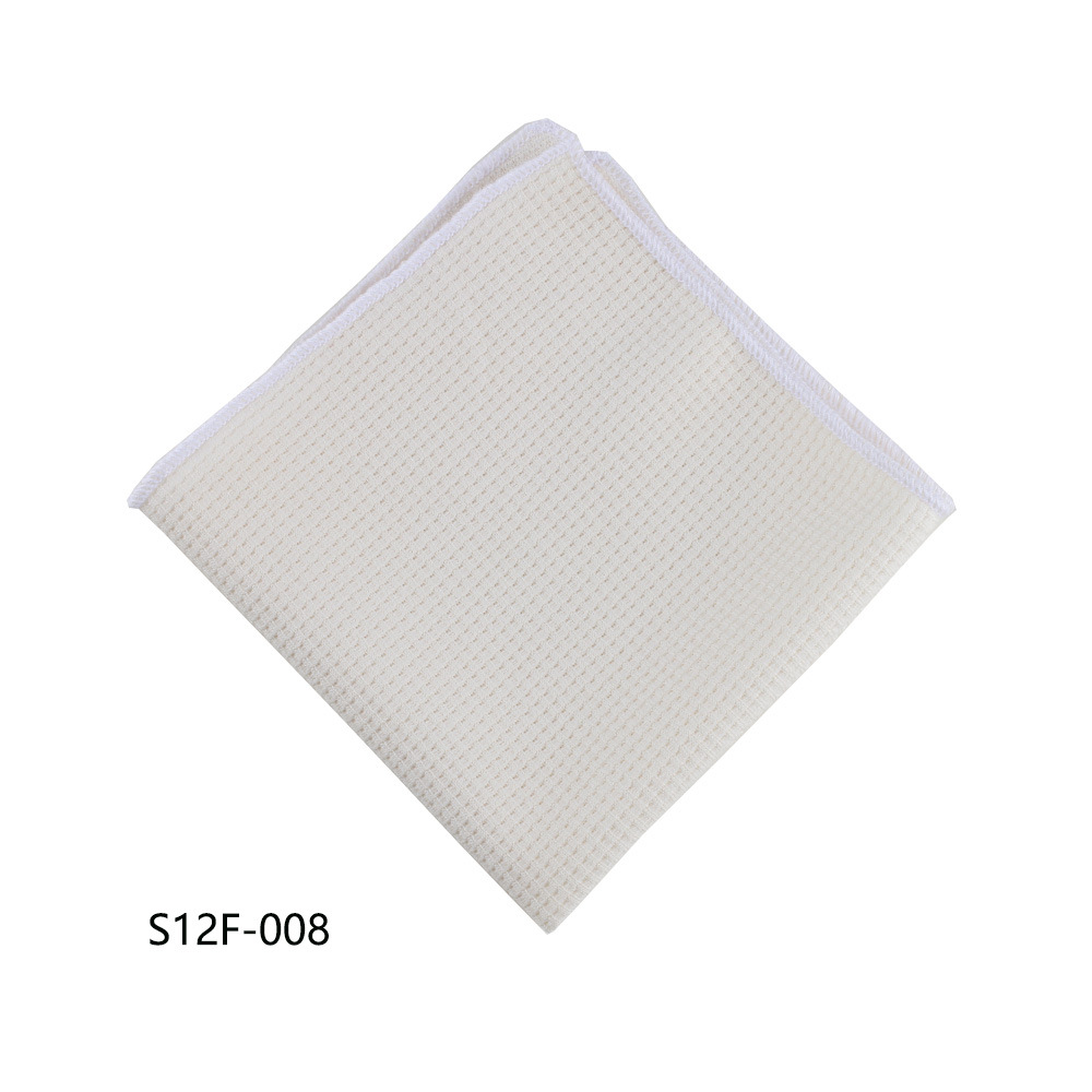 New Pure Solid Color Black Whi - Handkerchief Cotton Men 评论和价格