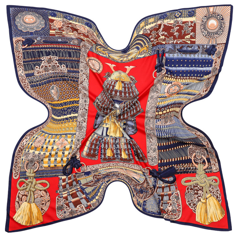 2024 New Design Court Armor Sc - Scarf Silk Square 评论和价格