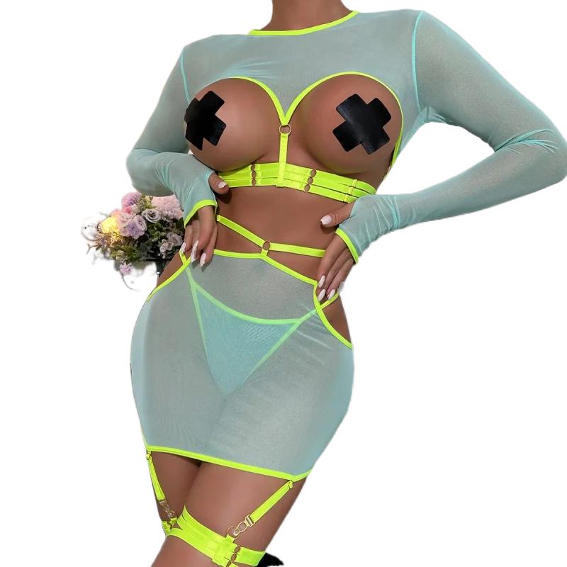 Bikini Fashion Sexy Lingerie 5 - Silk Tie Striped 评论和价格