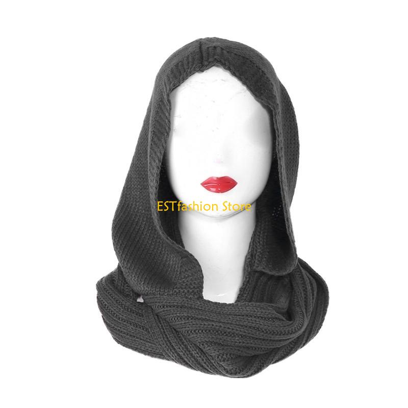 Y5GC Women Rib Knit for Infini - Infinity Scarf Knit 评论和价格