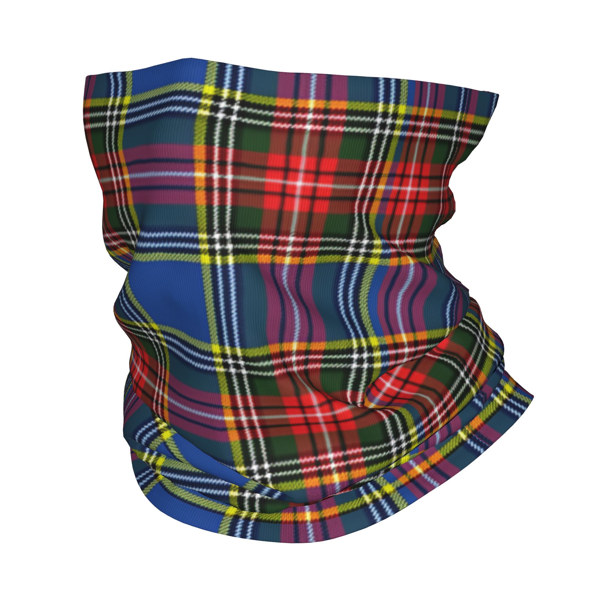 Custom Royal Tartan Plaid Wint - Neck Warmer Tube 评论和价格