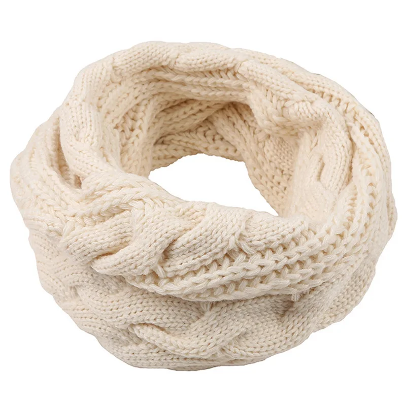 Men Women Boys Girls Thick Rib - Infinity Scarf Knit 评论和价格