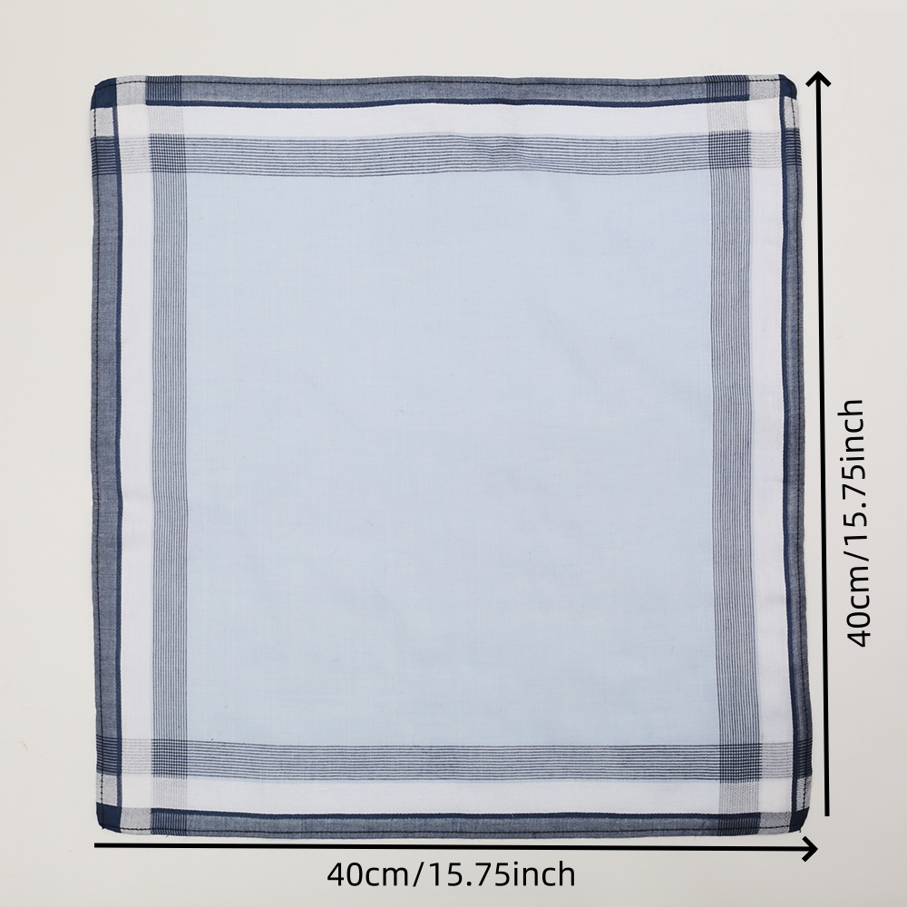 Men's Pure Cotton Yarn-Dyed Ha - Handkerchief Cotton Men 评论和价格