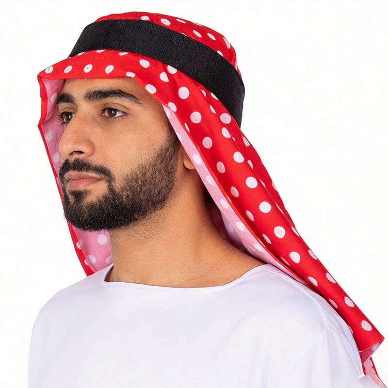 Traditional Arab Costume Arabi - Ascot Neck Scarf 评论和价格