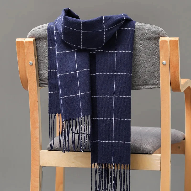 2024 New Winter Men Scarf Keep - Muffler Men Wool 评论和价格