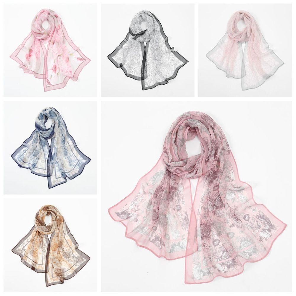 New Elegant Design Chiffon Sca - Face Scarf Mask 评论和价格